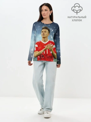 Лонгслив женский. Хлопок / Александр Головин
