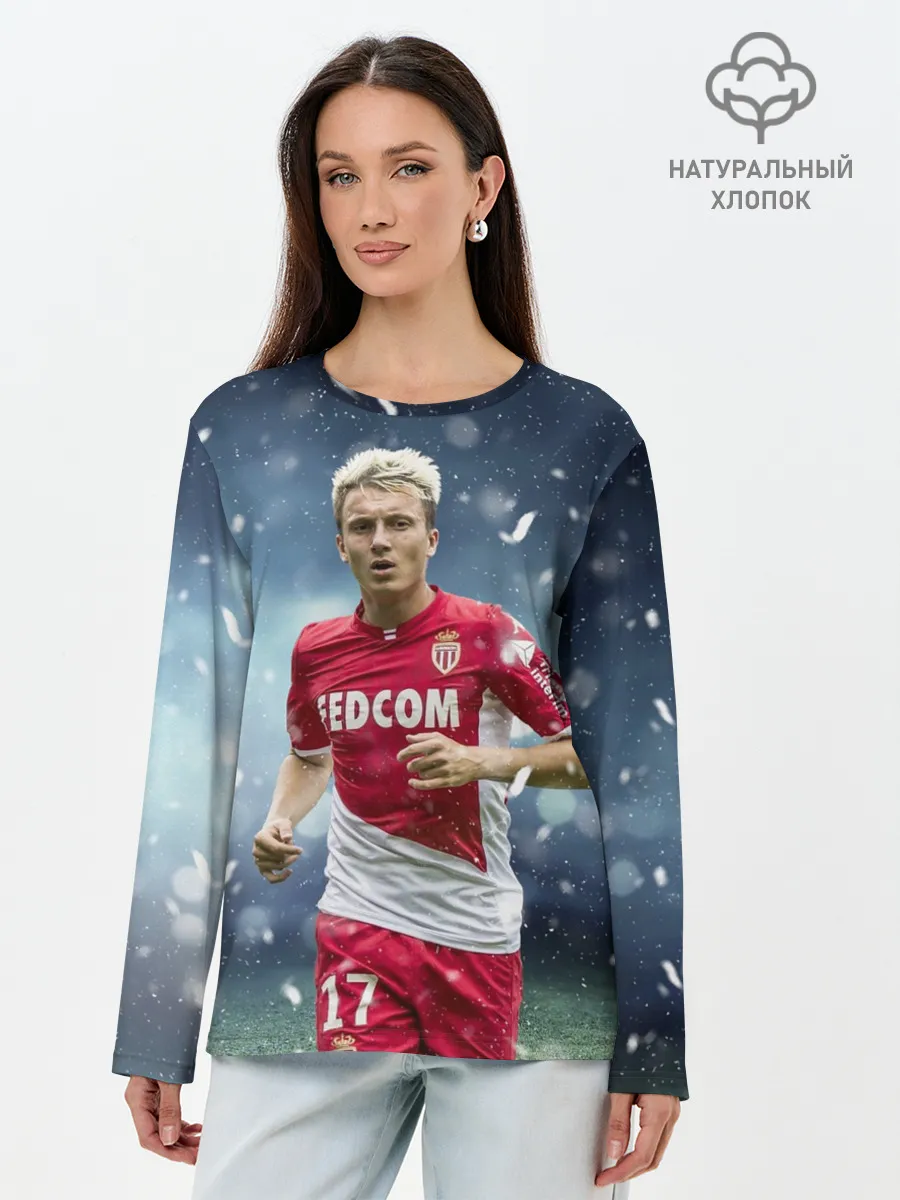 Лонгслив женский. Хлопок / Александр Головин