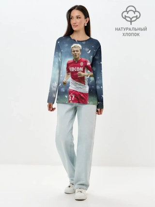 Лонгслив женский. Хлопок / Александр Головин