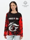 Лонгслив женский. Хлопок / GARENA FREE FIRE