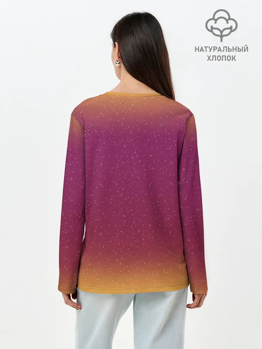 Лонгслив женский. Хлопок / Рак