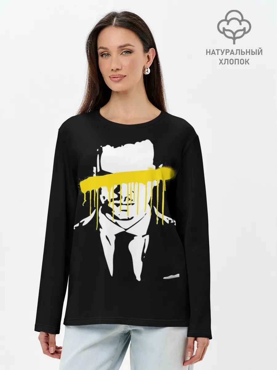 Лонгслив женский. Хлопок / Sherlock