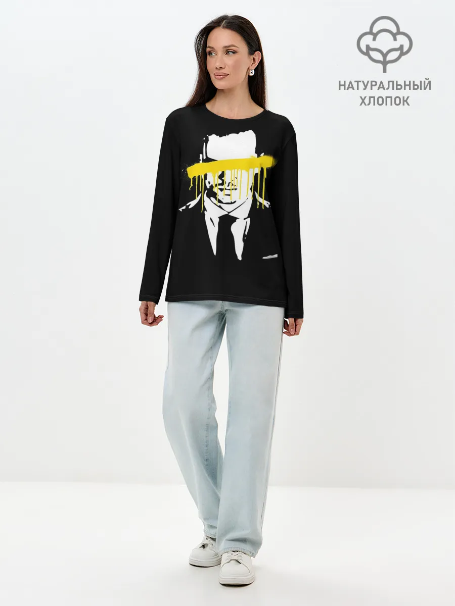 Лонгслив женский. Хлопок / Sherlock