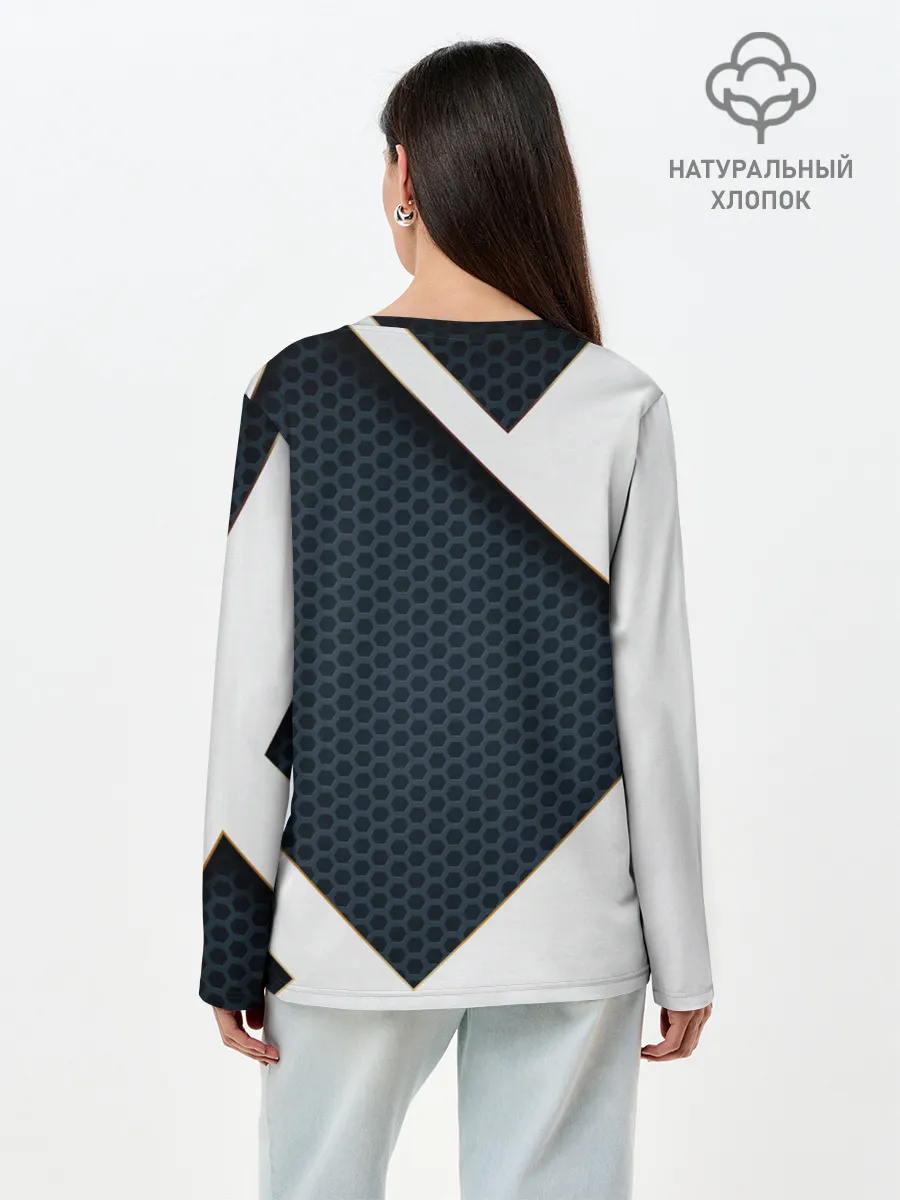 Лонгслив женский. Хлопок / Mass Effect N7