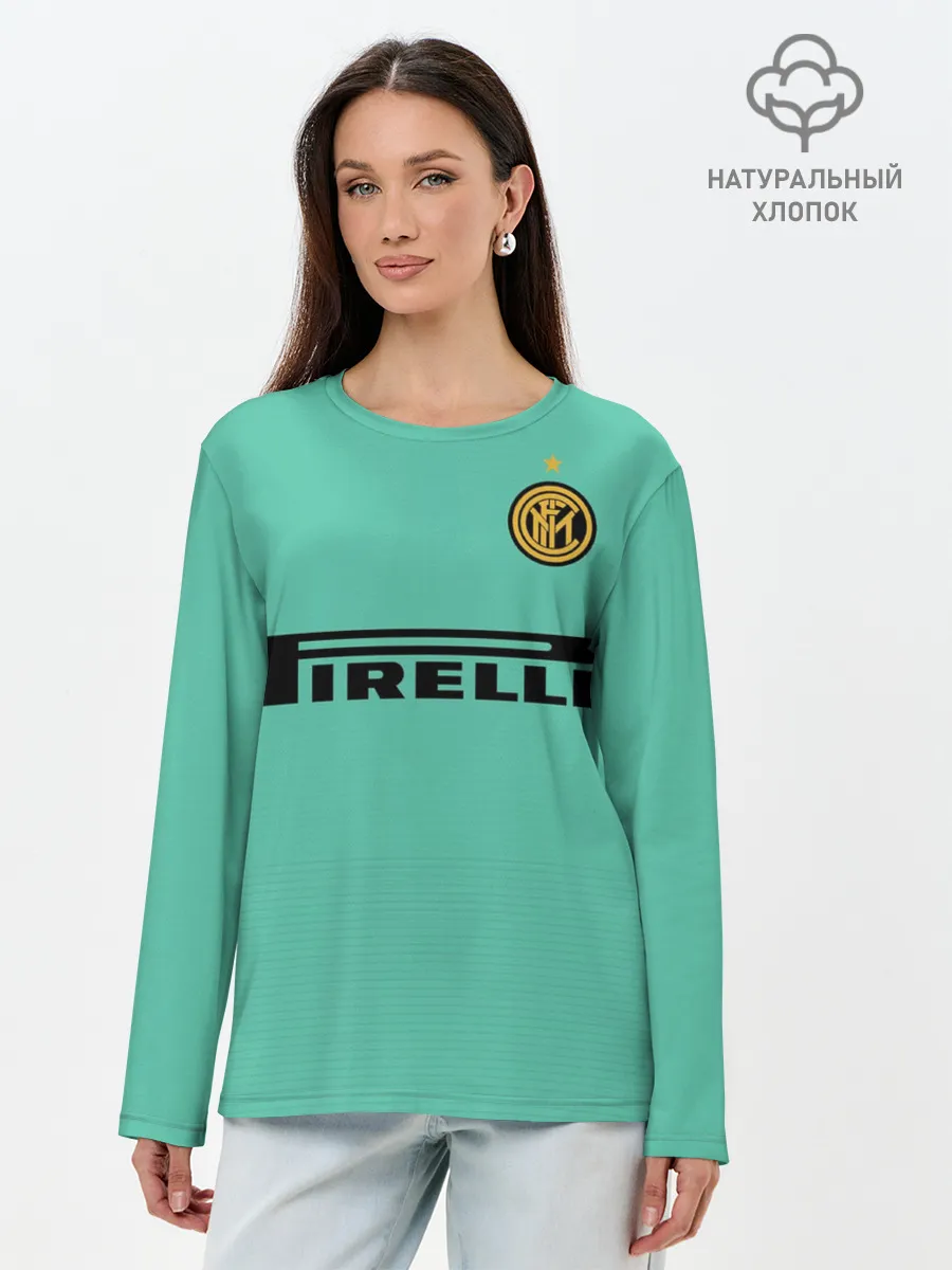 Лонгслив женский. Хлопок / Lukaku away 19-20