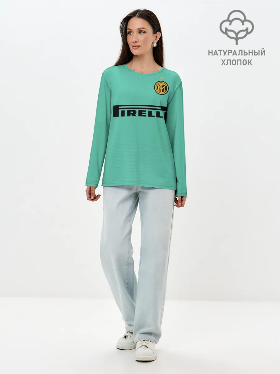 Лонгслив женский. Хлопок / Lukaku away 19-20