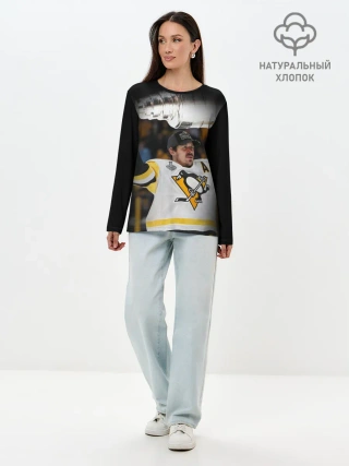 Лонгслив женский. Хлопок / Евгений Малкин