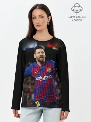 Лонгслив женский. Хлопок / Месси