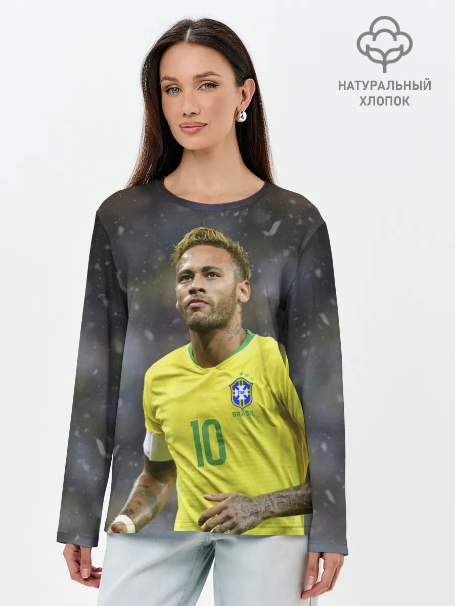 Лонгслив женский. Хлопок / Неймар