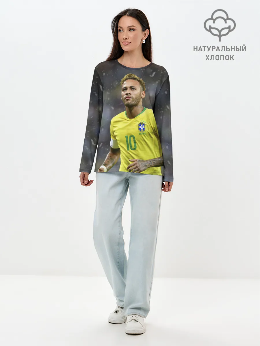 Лонгслив женский. Хлопок / Неймар
