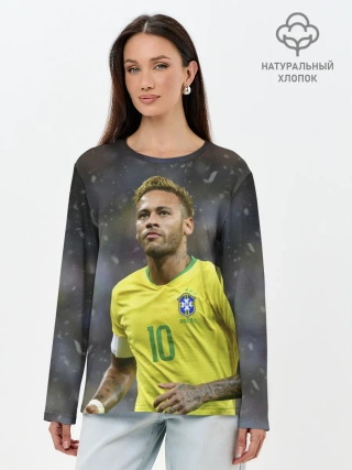 Лонгслив женский. Хлопок / Неймар
