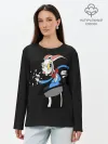 Лонгслив женский. Хлопок / Cuphead - Хопус Покус