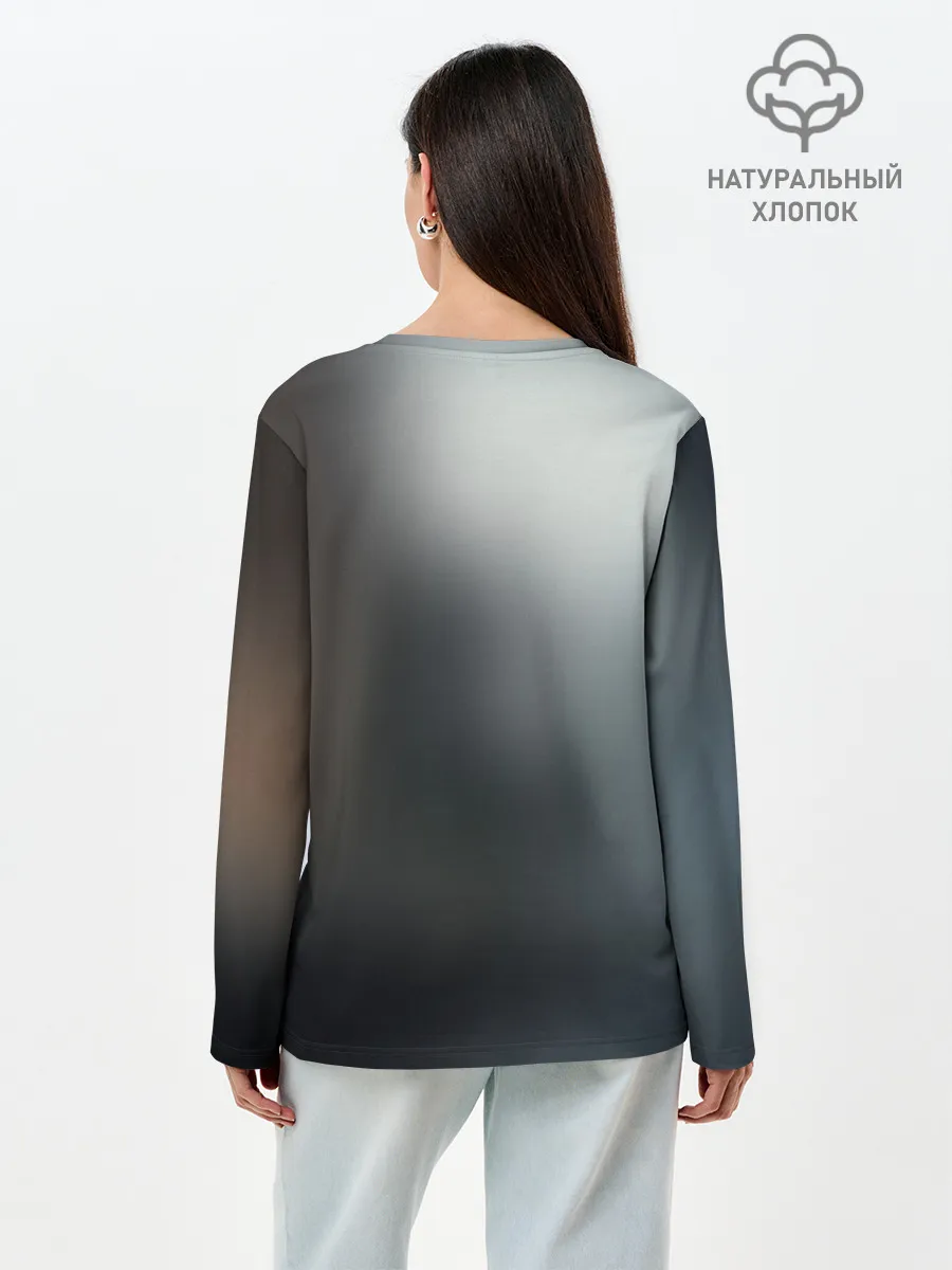 Лонгслив женский. Хлопок / Dishonored