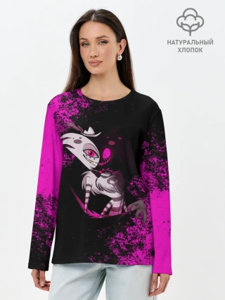Лонгслив женский. Хлопок / ОТЕЛЬ ХАЗБИН