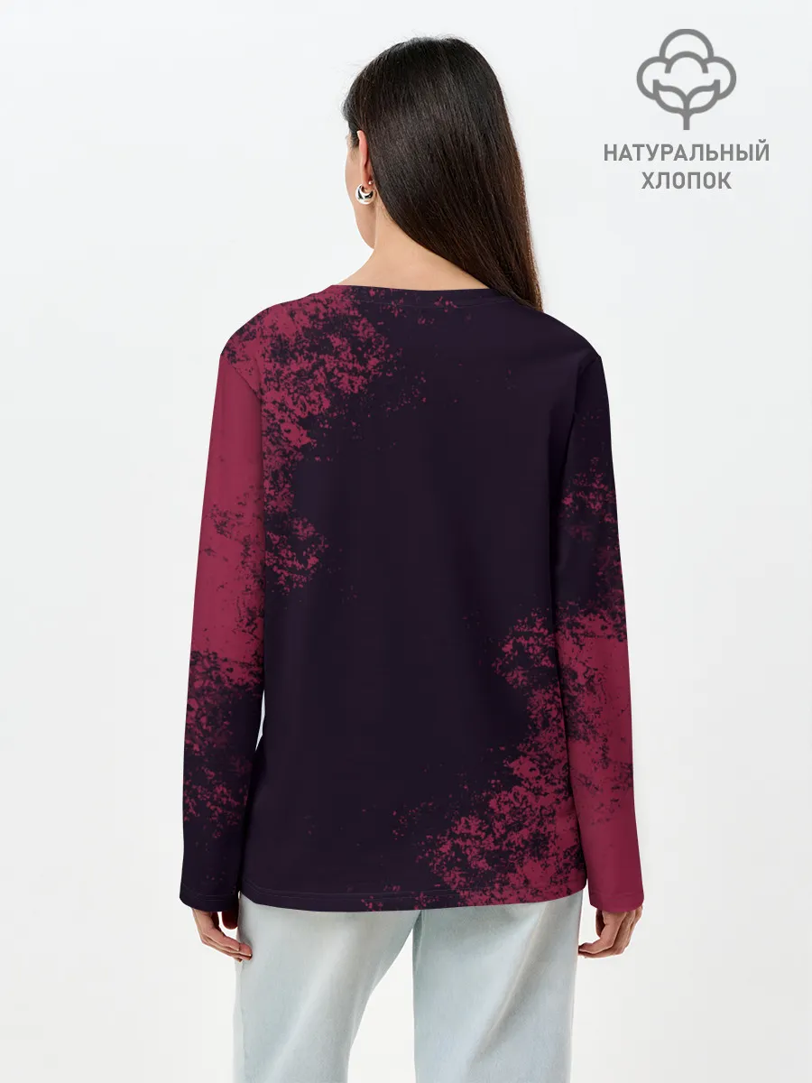 Лонгслив женский. Хлопок / ОТЕЛЬ ХАЗБИН АЛАСТОР