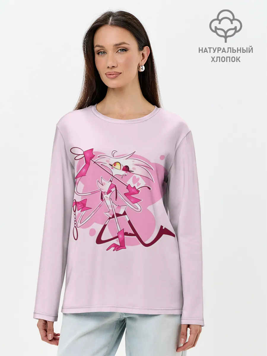 Лонгслив женский. Хлопок / ОТЕЛЬ ХАЗБИН