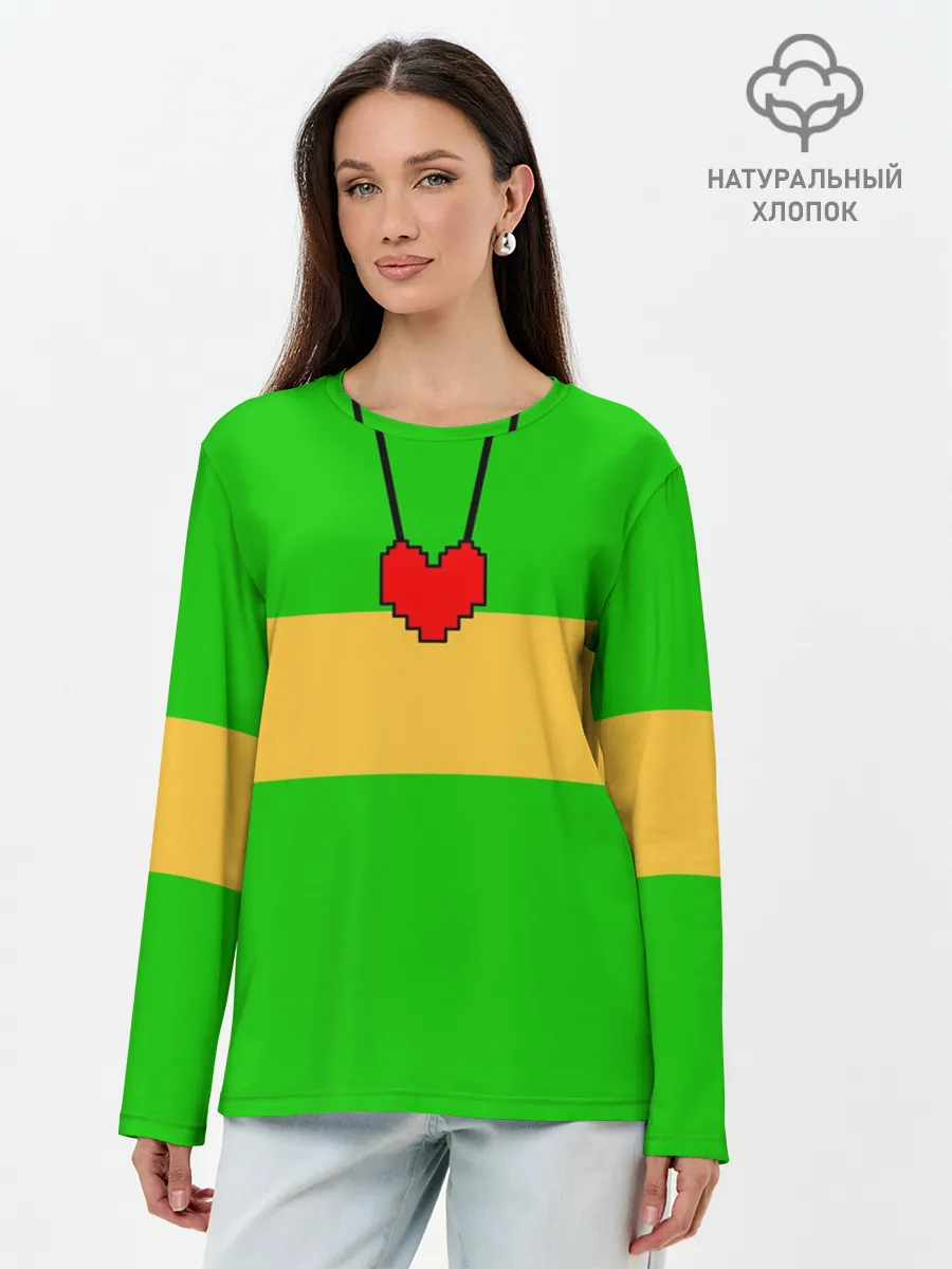 Лонгслив женский. Хлопок / ЧАРА