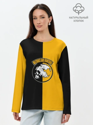 Лонгслив женский. Хлопок / Sans Frontieres