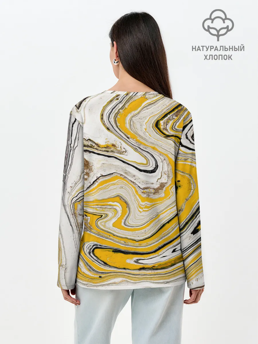 Лонгслив женский. Хлопок / woman yelling at cat