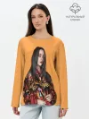 Лонгслив женский. Хлопок / Billie eilish