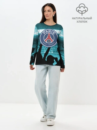 Лонгслив женский. Хлопок / Пари Сен Жермен