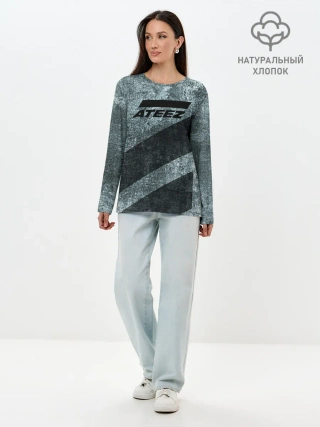 Лонгслив женский. Хлопок / Ateez