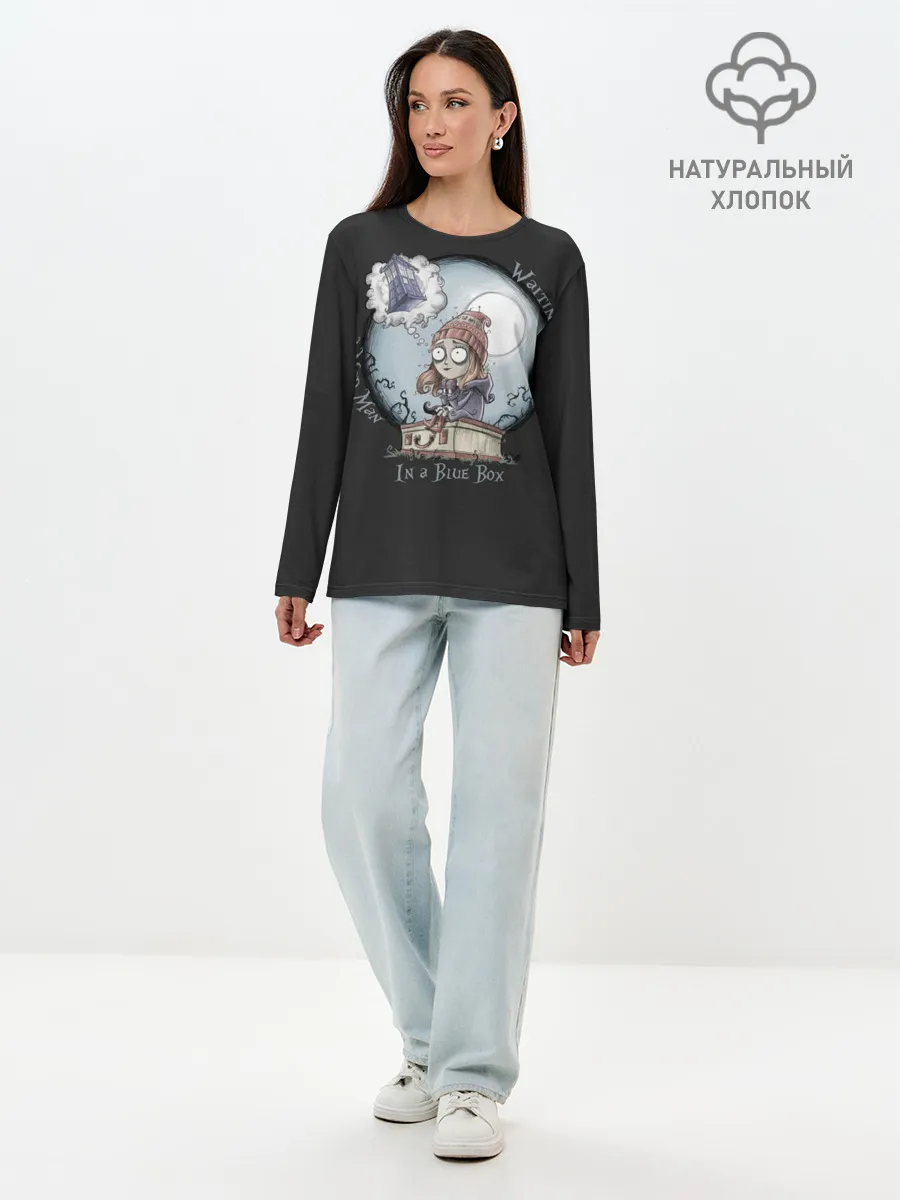 Лонгслив женский. Хлопок / DOCTOR WHO | ДОКТОР КТО