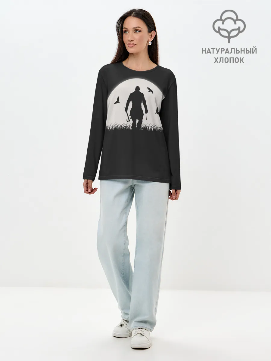 Лонгслив женский. Хлопок / Vikings