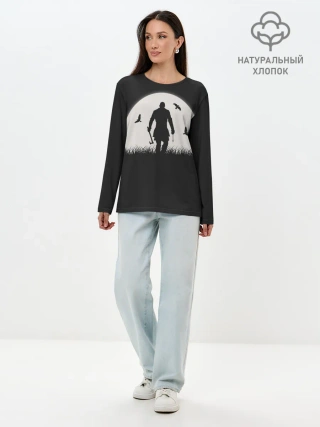 Лонгслив женский. Хлопок / Vikings