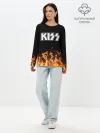 Лонгслив женский. Хлопок / Kiss