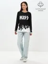 Лонгслив женский. Хлопок / Kiss