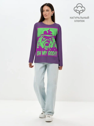 Лонгслив женский. Хлопок / Oh my good!!