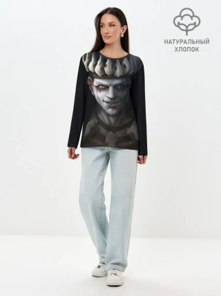 Лонгслив женский. Хлопок / vikings