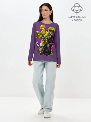 Лонгслив женский. Хлопок / Джорно Джованна и Голд