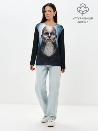 Лонгслив женский. Хлопок / ragnar