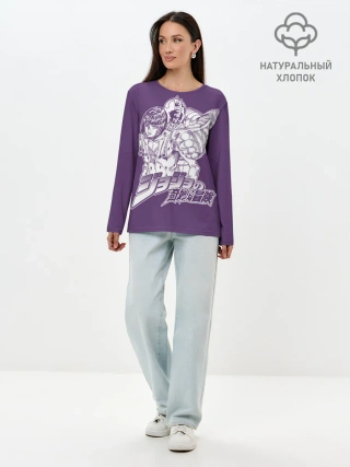 Лонгслив женский. Хлопок / JoJo Bizarre Adventure