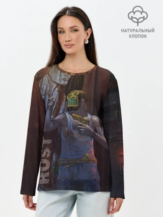 Лонгслив женский. Хлопок / Keep out