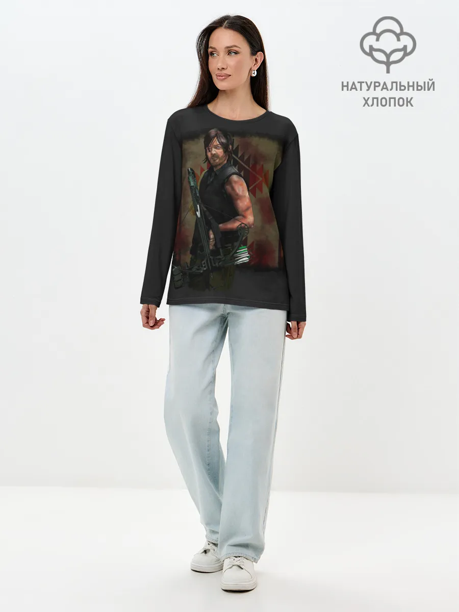Лонгслив женский. Хлопок / The Walking Dead