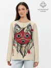 Лонгслив женский. Хлопок / Princess Mononoke