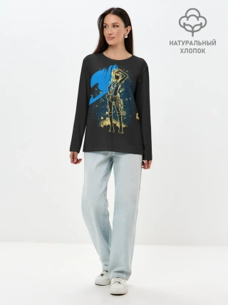 Лонгслив женский. Хлопок / bedtime stories