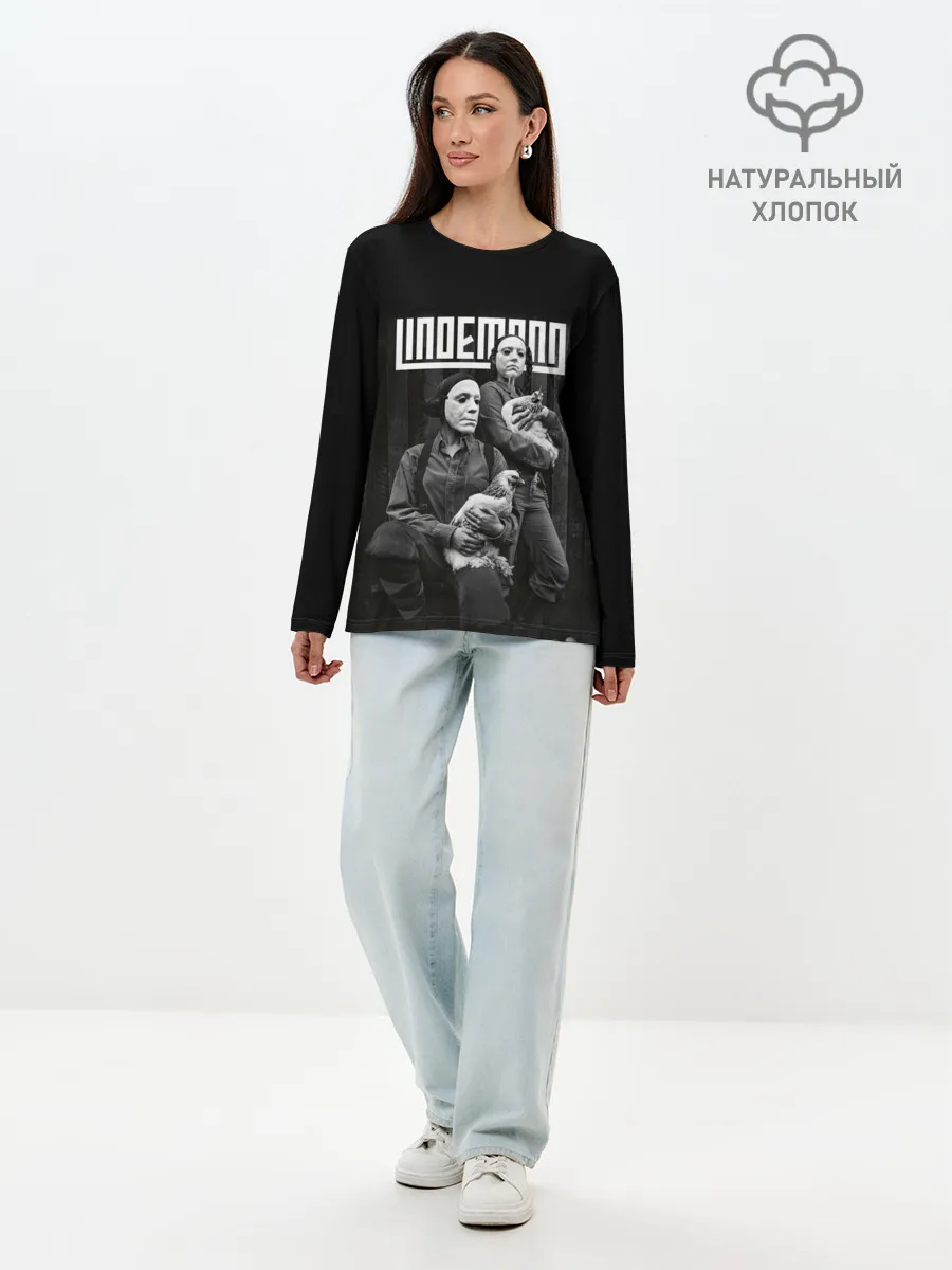 Лонгслив женский. Хлопок / Lindemann
