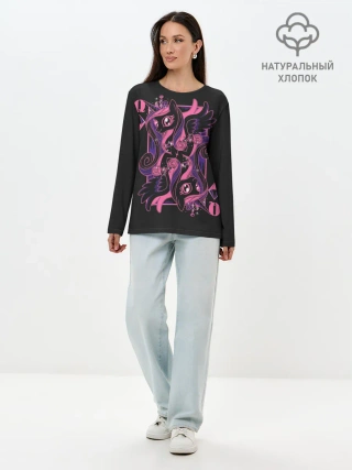 Лонгслив женский. Хлопок / My little pony