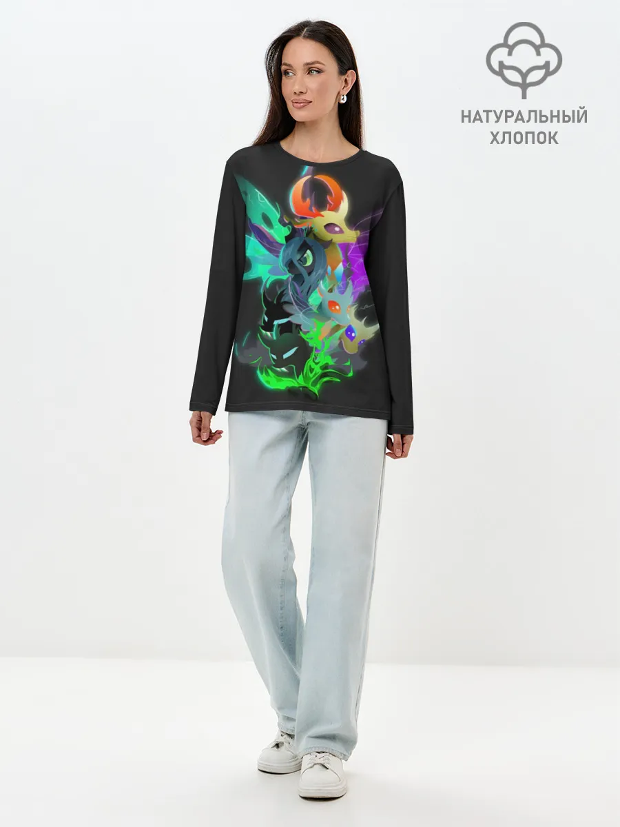 Лонгслив женский. Хлопок / My little pony