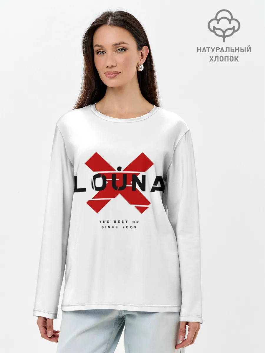 Лонгслив женский. Хлопок / Louna