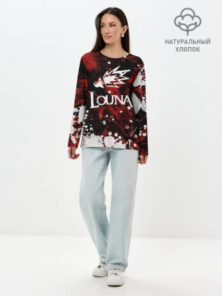 Лонгслив женский. Хлопок / Louna