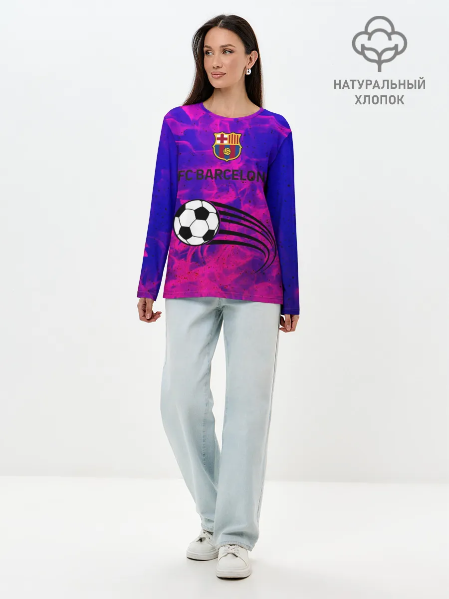 Лонгслив женский. Хлопок / Барса