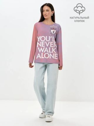 Лонгслив женский. Хлопок / LIVERPOOL