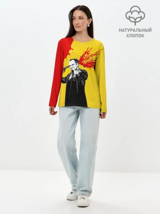 Лонгслив женский. Хлопок / Квентин Тарантино - shot