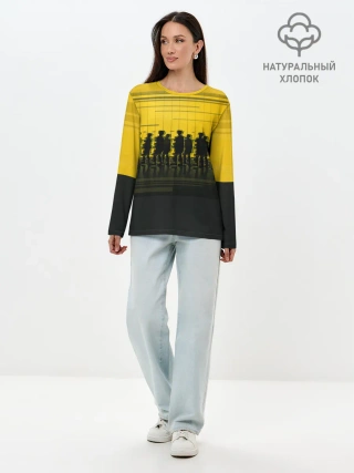 Лонгслив женский. Хлопок / StrayKids: side effects