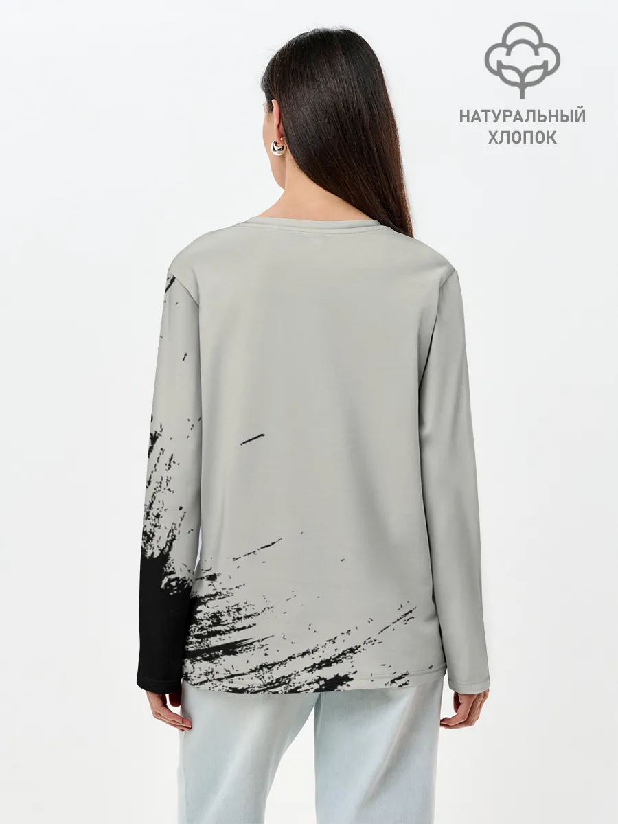 Лонгслив женский. Хлопок / Kyokushinkai Karate